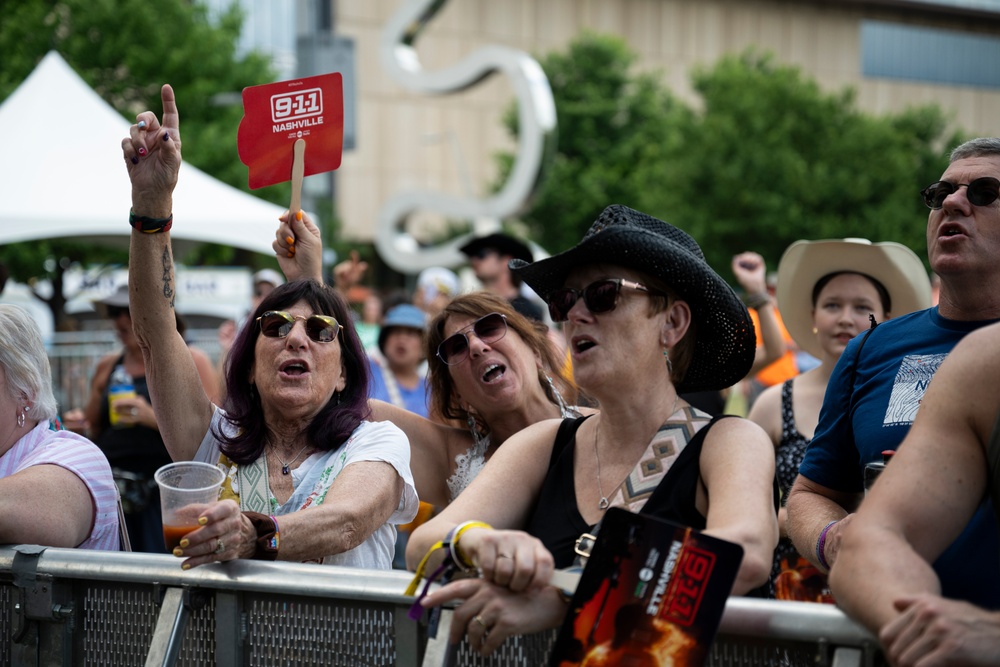 Marine Week Nashville; 2nd MAW band at CMA fest