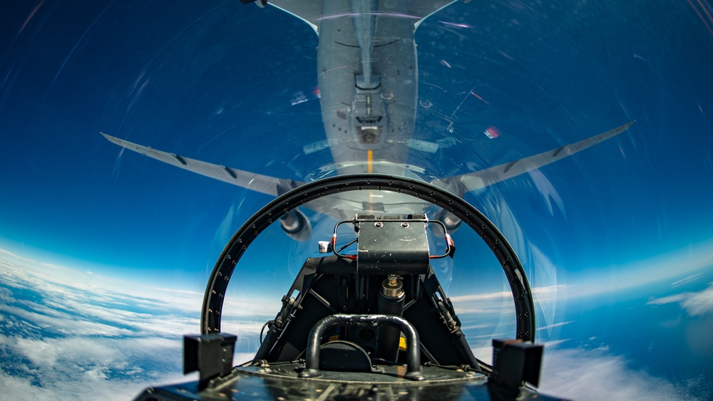 Travis AFB sends KC-46 across the Pacific to train with Misawa F-16s
