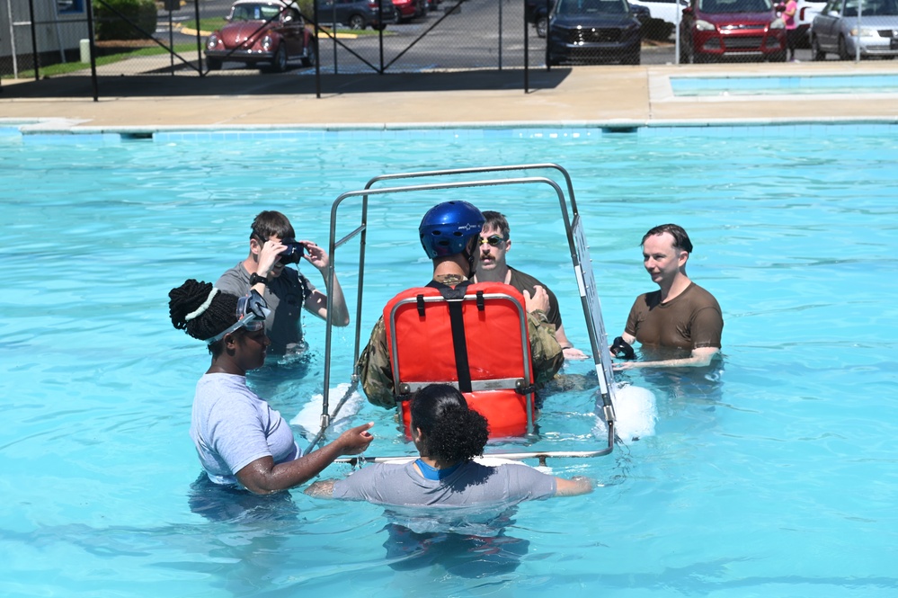 908th Operations Group Makes a Splash in SERE Water Survival Training