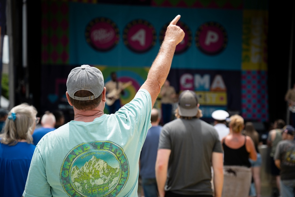 Marine Week Nashville; 2nd MAW band at CMA fest