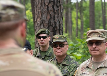 Nordic partners visit 116th during XCTC