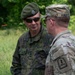 Nordic partners visit 116th during XCTC