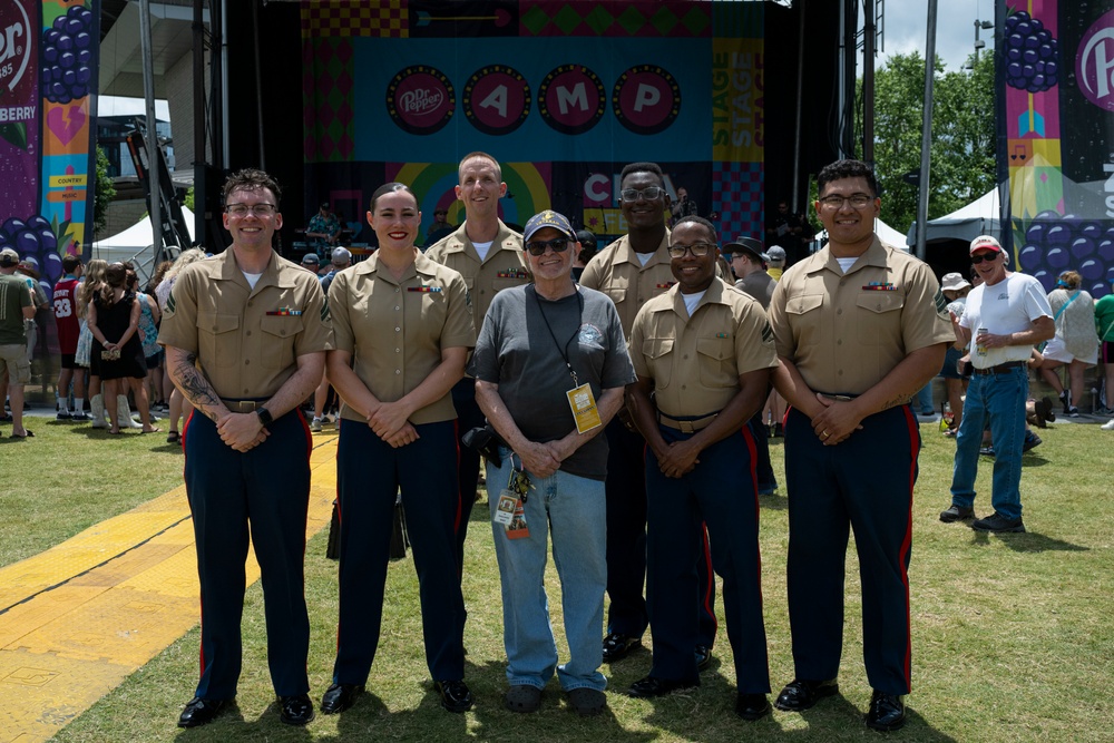 Marine Week Nashville; 2nd MAW band at CMA fest