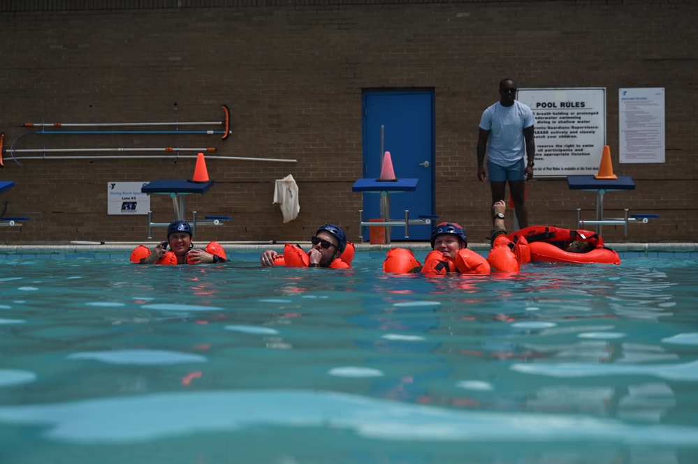 908th Operations Group Makes a Splash in SERE Water Survival Training