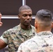 Master Gunnery Sgt. Vickers and Cpl. Vickers Promotion Ceremony