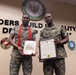 Master Gunnery Sgt. Vickers and Cpl. Vickers Promotion Ceremony