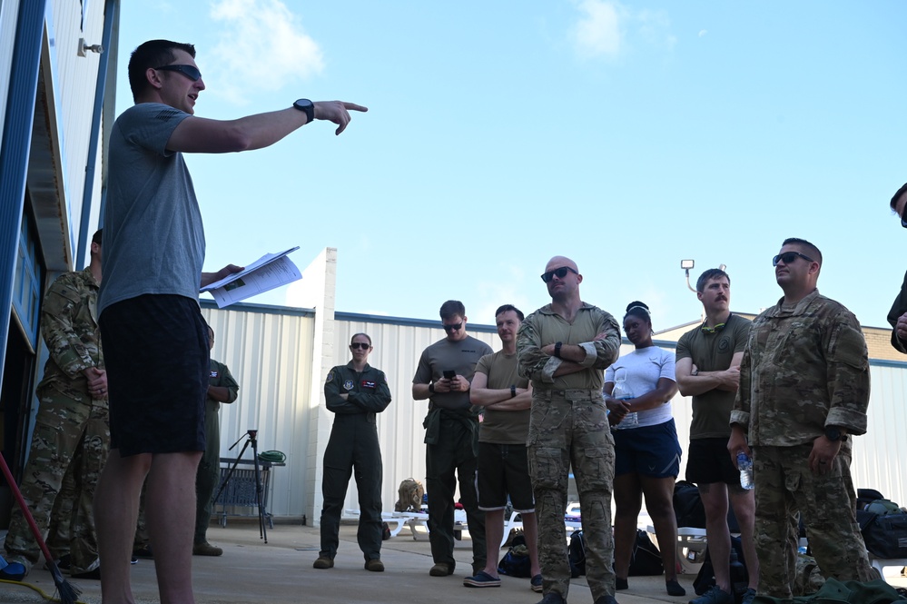 908th Operations Group Makes a Splash in SERE Water Survival Training