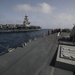 USS Milius conducts operations in the U.S. Central Command area of responsibility as part of the Carl Vinson Carrier Strike Group