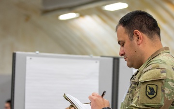 Washington Cyber professional partner with industry civilians during Cyber Shield 2025