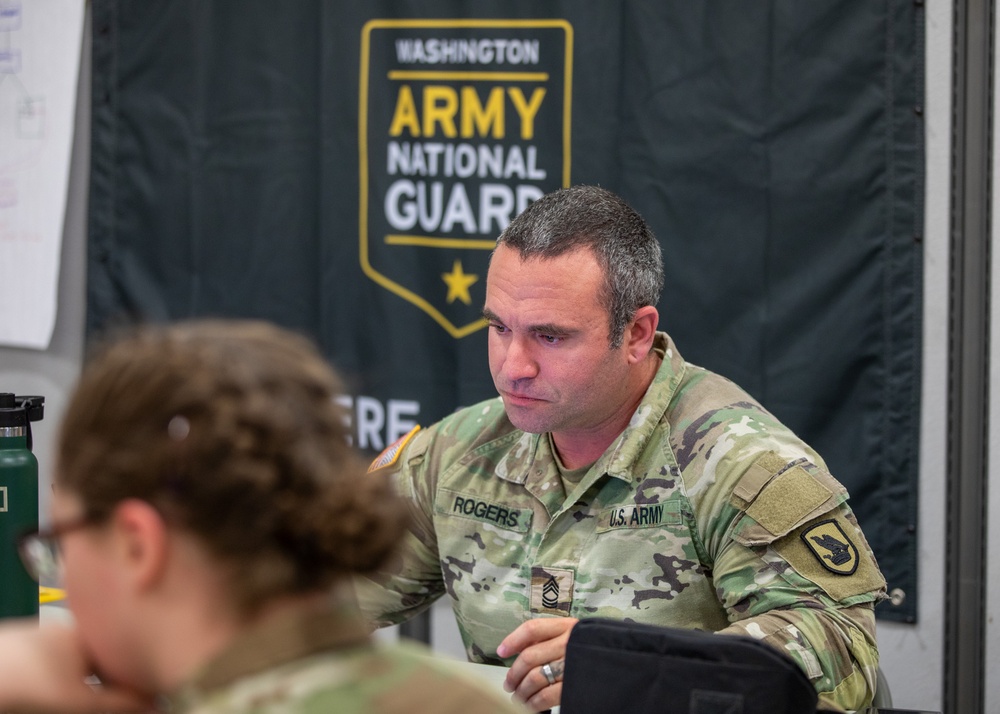 Washington Army National Guard cyber team trains in Cyber Shield 2025