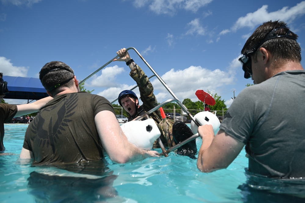 908th Operations Group Makes a Splash in SERE Water Survival Training