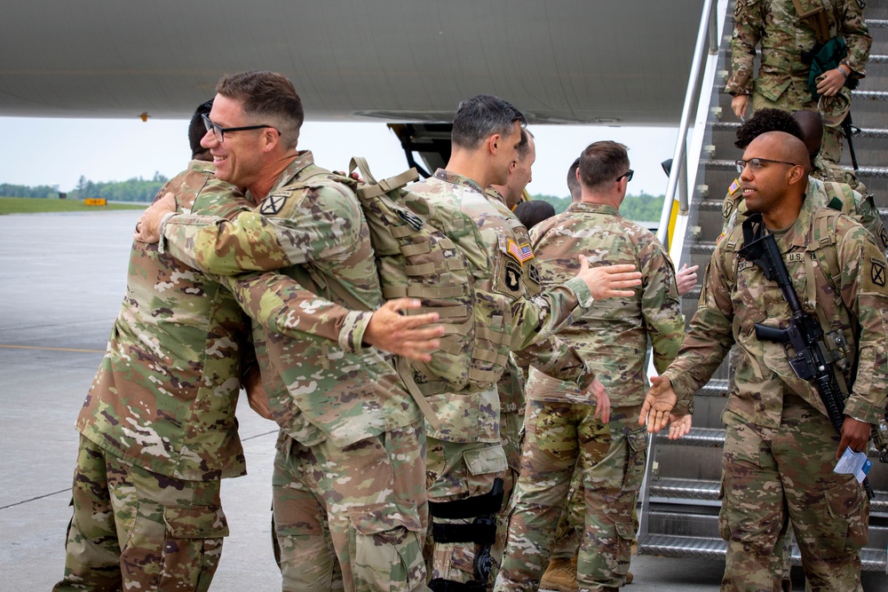Warrior Brigade Returns Home to Fort Drum
