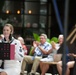Audience Applauds U.S. Pacific Fleet Band Woodwind Quintet Unit Leader