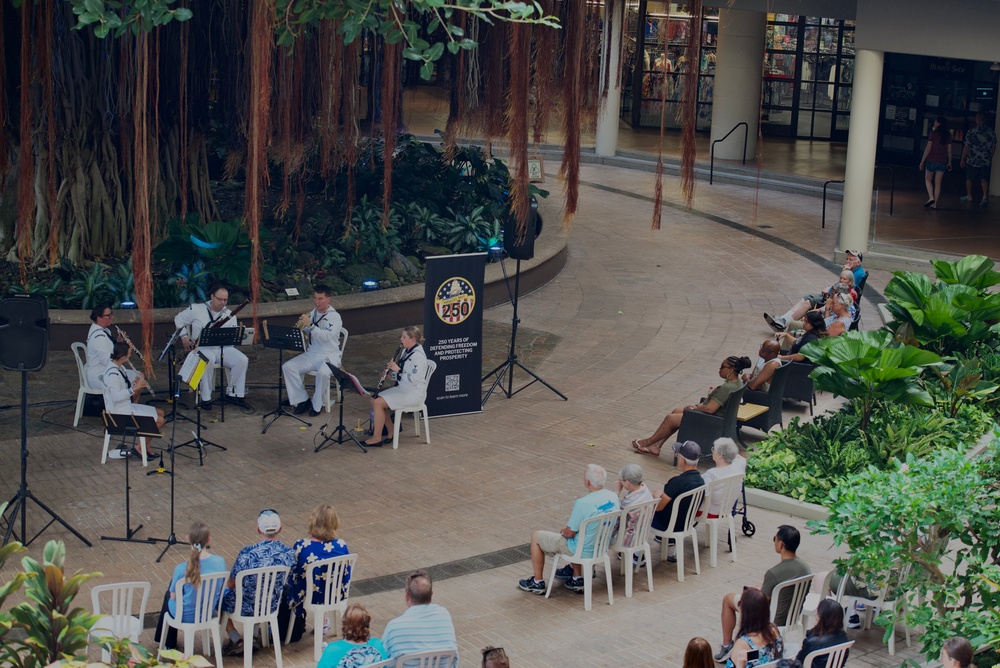 U.S. Pacific Fleet Band’s Woodwind Quintet Performs in Monthly Concert Series
