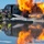 Rickenbacker and local fire departments-controlled burn exercise