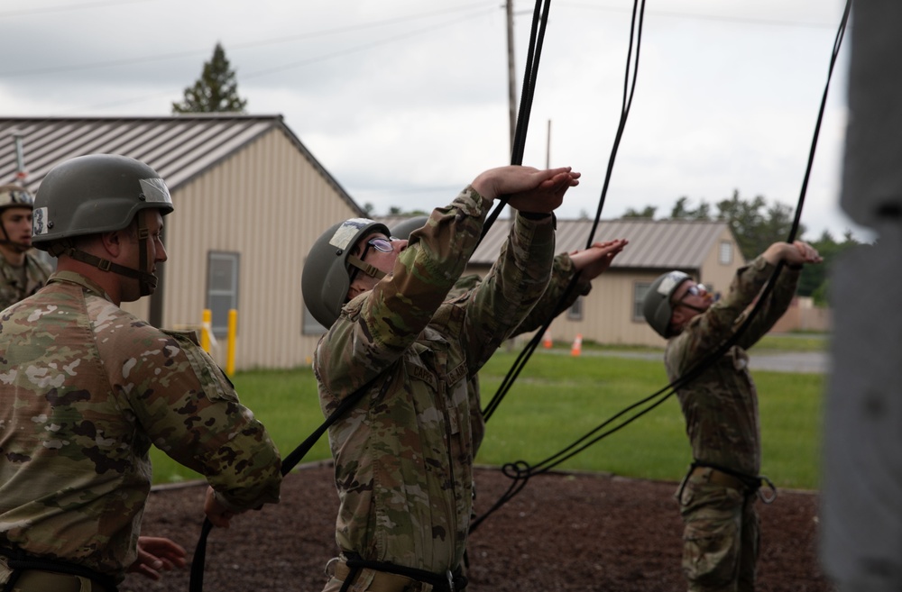 66th Security Forces Squadron Airmen Attend Air Assault Course at Fort Drum