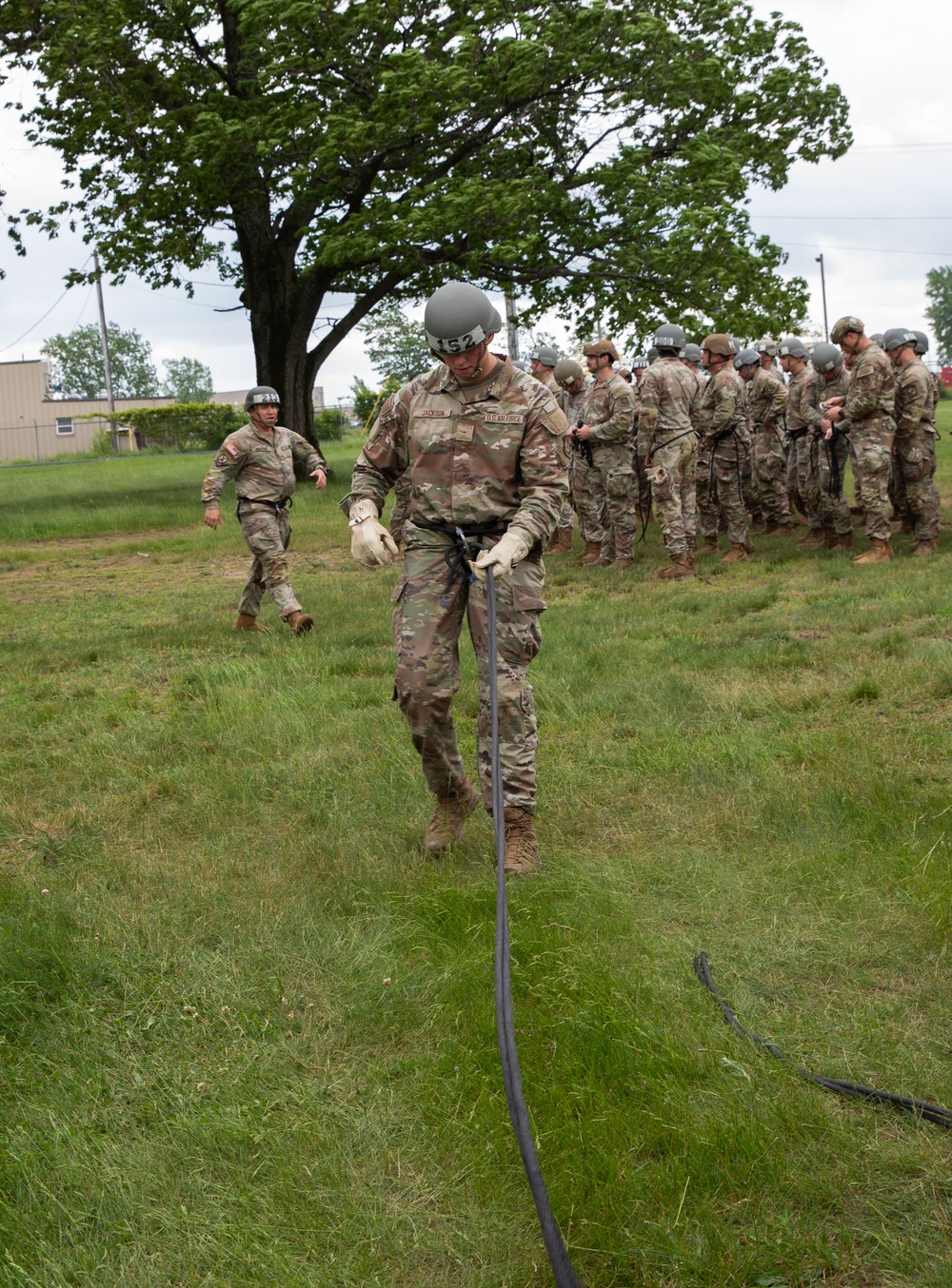 66th Security Forces Squadron Airmen Attend Air Assault Course at Fort Drum