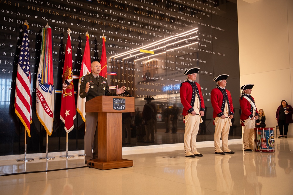 National Museum of the United States Army Revolutionary War Exhibit Preview and Reception