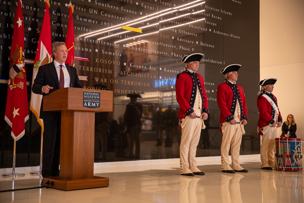 National Museum of the United States Army Revolutionary War Exhibit Preview and Reception