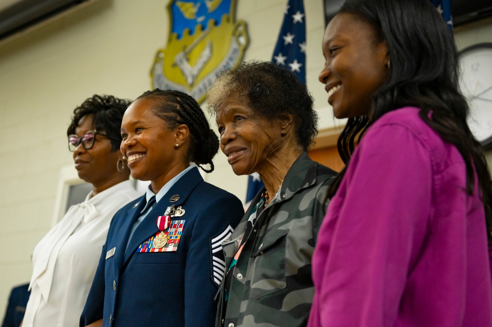 Chief Master Sgt. Rutledge Promotion