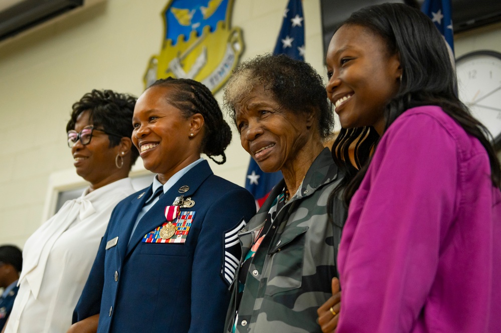 Chief Master Sgt. Rutledge Promotion