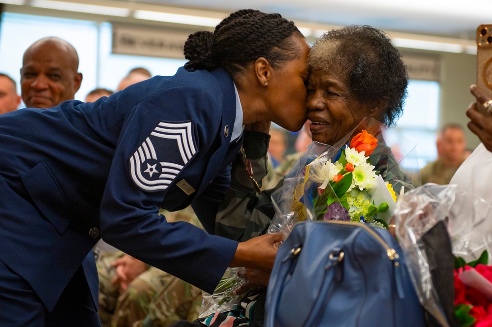 Chief Master Sgt. Rutledge Promotion