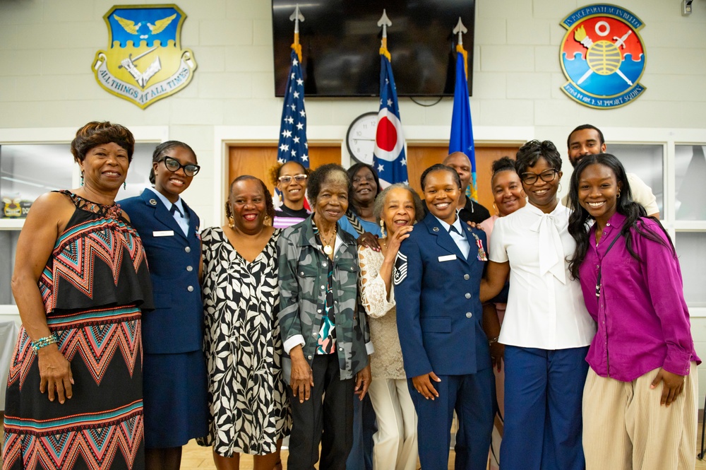 Chief Master Sgt. Rutledge Promotion