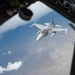 KC-135 Stratotanker refueling in action during Weapons School Integration