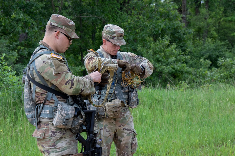 Wisconsin National Guard combat engineers test skills in Sapper Stakes competition