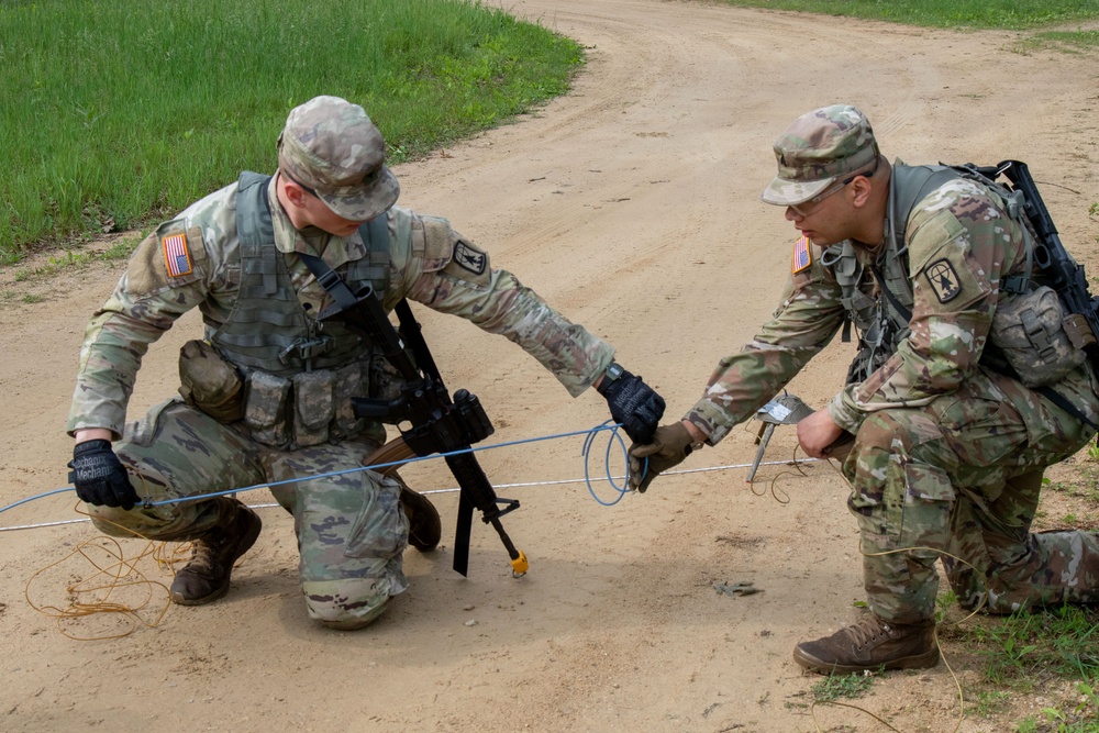 Wisconsin National Guard combat engineers test skills in Sapper Stakes competition