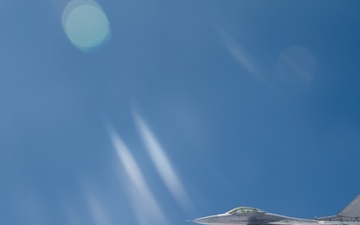 KC-135 Stratotanker refueling in action during Weapons School Integration