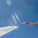 KC-135 Stratotanker refueling in action during Weapons School Integration