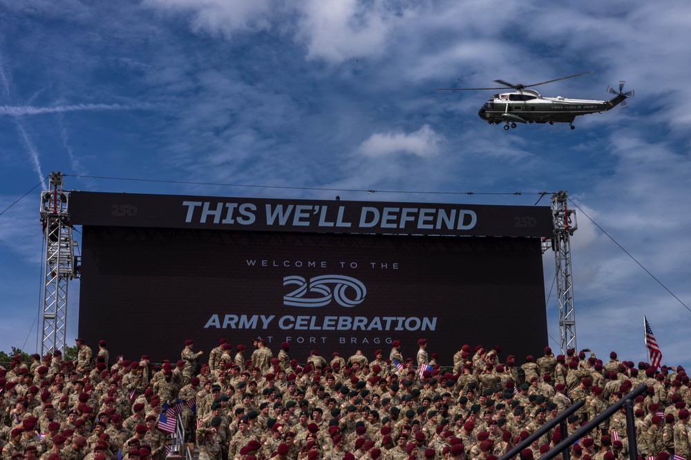 Army 250th Birthday Celebration at Fort Bragg