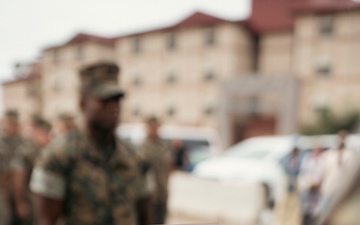 13th MEU holds Promotion to 1stSgt