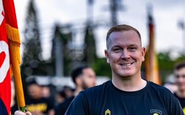 U.S. Army Pacific Celebrates 250th Army Birthday with Formation Run