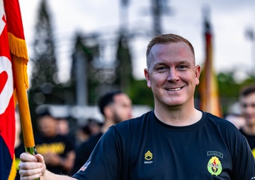 U.S. Army Pacific Celebrates 250th Army Birthday with Formation Run