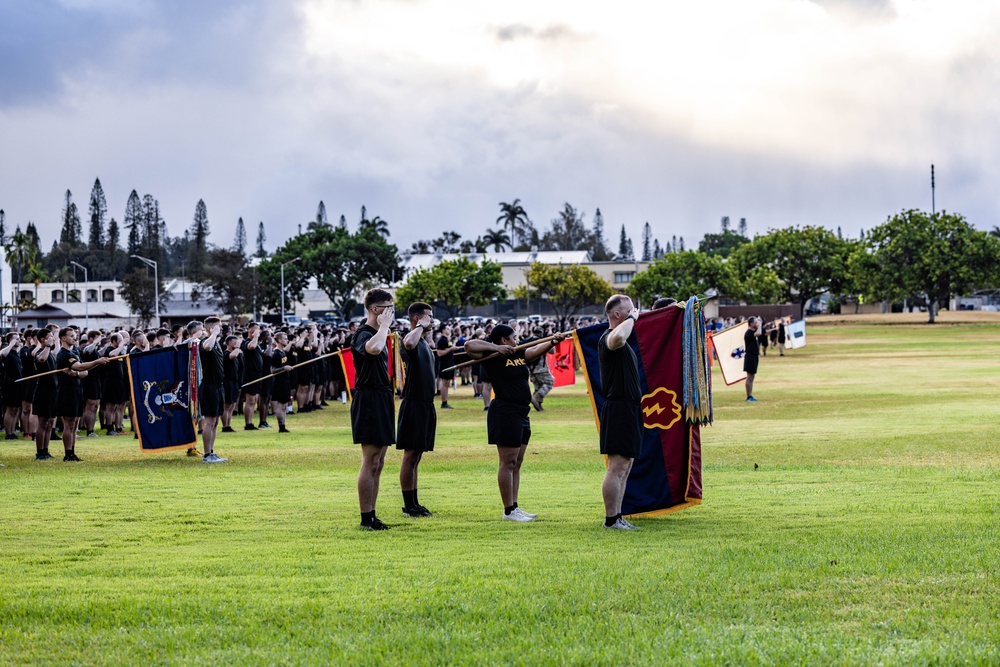 U.S. Army Pacific Celebrates 250th Army Birthday with Formation Run