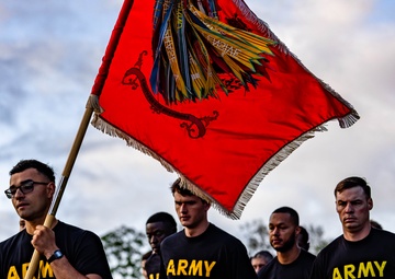 U.S. Army Pacific Celebrates 250th Army Birthday with Formation Run