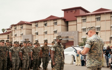 13th MEU holds Promotion to 1stSgt