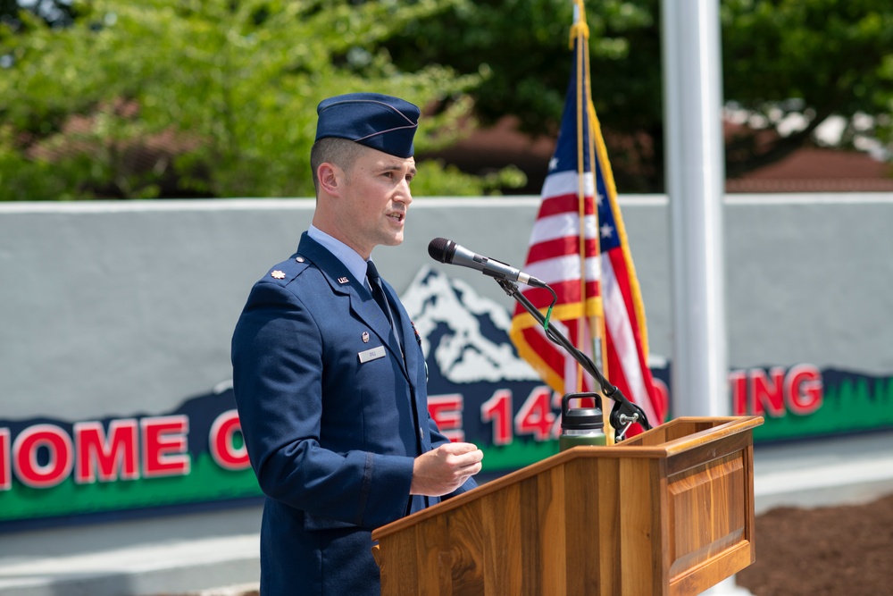 142nd Civil Engineer Squadron Welcomes New Commander