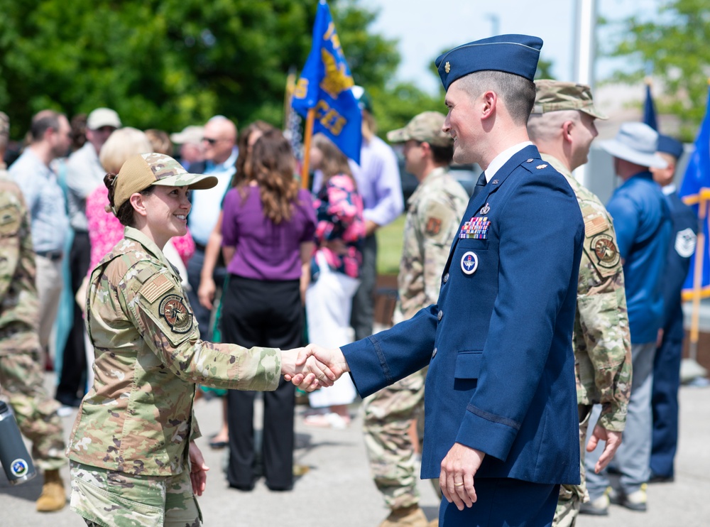 142nd Civil Engineer Squadron Welcomes New Commander