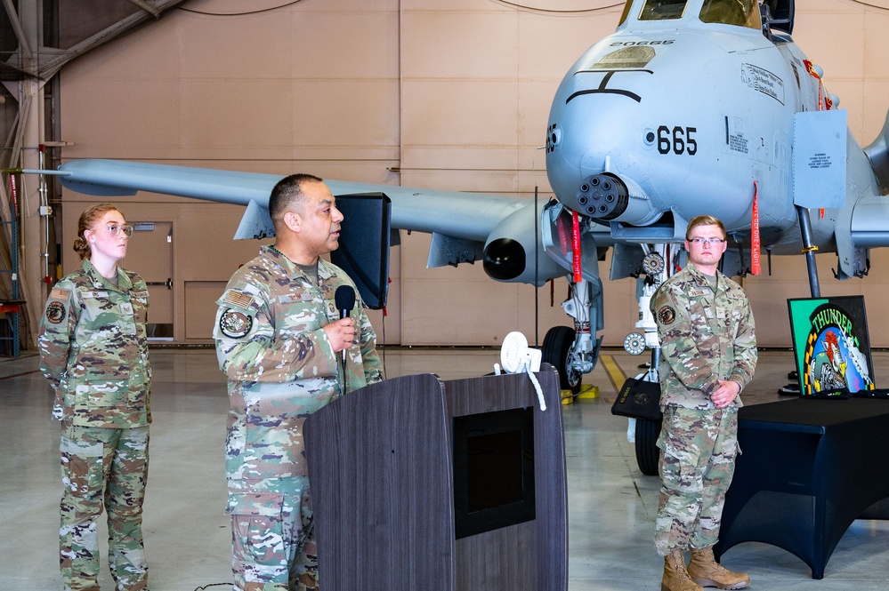 Headline: 757th Aircraft Maintenance Squadron inducts new dedicated crew chiefs