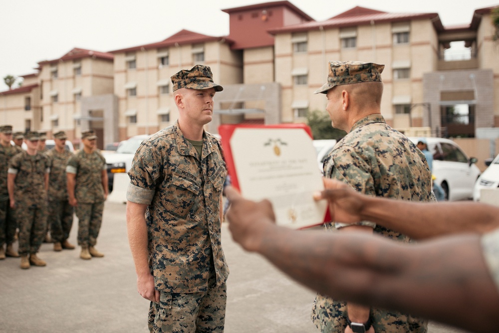 13th MEU holds award ceremony formation