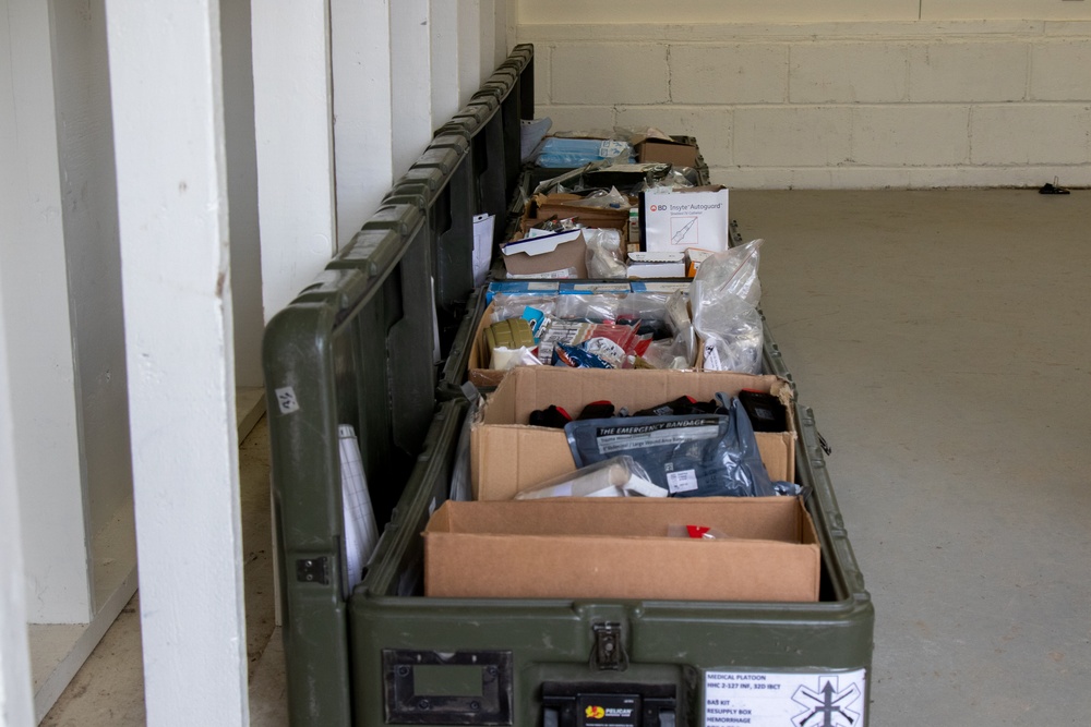 Wisconsin National Guard combat medics train in mass casualty preparedness