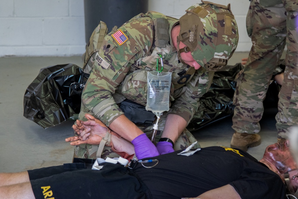 Wisconsin National Guard combat medics train in mass casualty preparedness