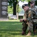 181st Security Forces Squadron attend a professional development briefing at the National Museum of the US Air Force