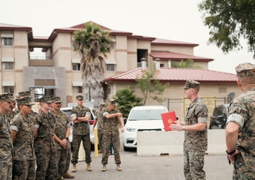 13th MEU holds award ceremony formation