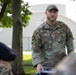 181st Security Forces Squadron attend a professional development briefing at the National Museum of the US Air Force