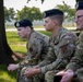 181st Security Forces Squadron attend a professional development briefing at the National Museum of the US Air Force