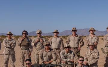 Yuma Marines conduct Machine Gun Training